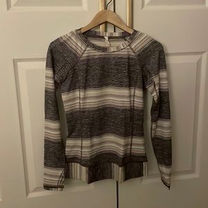 Long sleeve active sweater, Lululemon, Size 4.
